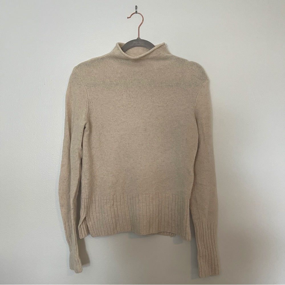 Madewell | Ivory mock neck sweater